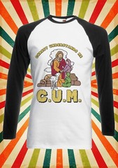 C.U.M Christ Understands Me Fun Cool Men Women Unisex Baseball T Shirt Top 2934