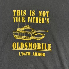 Vintage 90’s Army M1 Abrams Tank T-Shirt Mens L Screen Stars Best Single Stitch