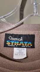 Vintage Kenyon Strata Brown Thermal Base Layer Shirt Made in USA (Men’s L)