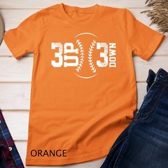 3 UP 3 Down Baseball T-Shirt Unisex T-shirt