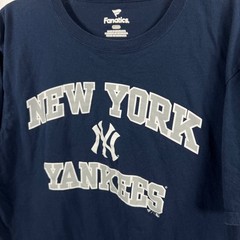 Fanatics Mens Large Navy New York Yankees Short Sleeve T Shirt