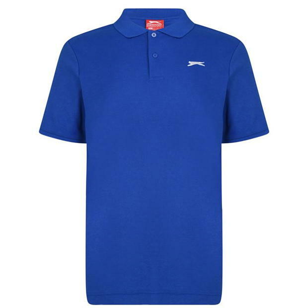 Mens/Boys Slazenger Polo Shirt TShirt Golf Tennis Pique XS S M L XL 2XL 3XL 4XL