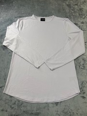 CUTS Clothing Men’s Crew Neck Curve-Hem T-Shirt Pyca Pro