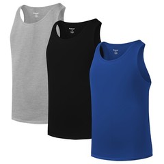 Undershirts Rayon Tank Tops | Bamboo | Men’s (3 Pack)