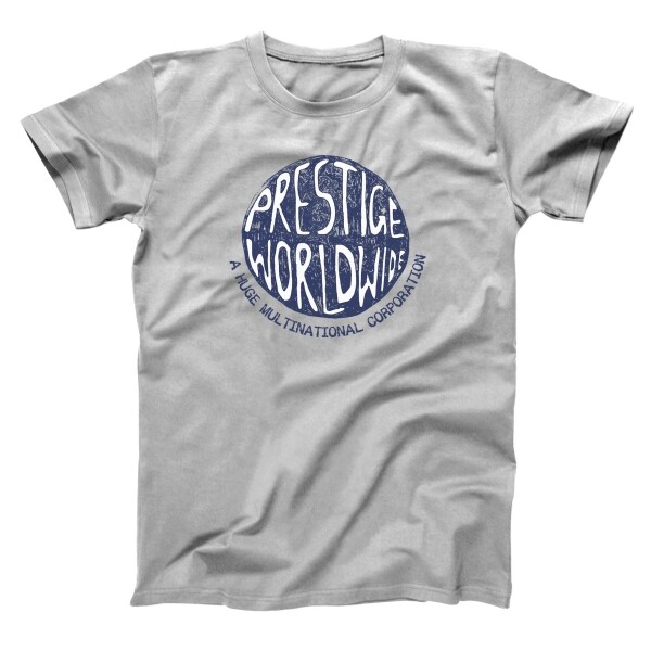 Prestige World Wide Step Brothers Movie Funny Band Gray Basic Men’s T-Shirt