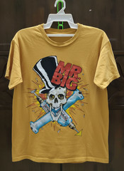 90s Mr. Big Band Music Rock Tour For Fan Gold T-shirt S to 5XL SE655