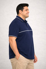 Polo T shirt for men cotton classic white,Blue oversize,Big Size 3xl,4xl,5xl,6xl