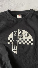 Vintage The Specials T-shirt 2 Tone Records Ska Tee Size Large Big logo