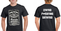 2 Sided Lynyrd Skynyrd Southern Rock Group Jacksonville Music T shirt Florida