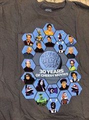 Mystery Science Theater 3000 T-Shirt Lot Unisex/Men Large 4pc + VIP Lanyard