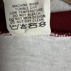 NOS 70s Boston College T Shirt XL Ringer Single Stitch USA Football Jersey VTG