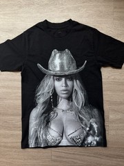 BEYONCE RENAISSANCE World Tour Concert T-Shirt Cowboy Hat Size S Small Authentic