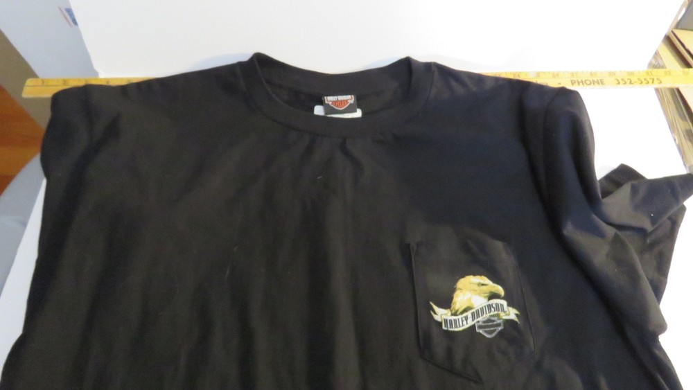 NWT Harley Davidson Motorcycles Pacific Honolulu Hawaii Eagle Tee Size 2XL