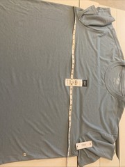Athletic Works mens Aqua Heather Crew Tee T Shirt 3xL NWT