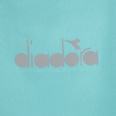 diadora Super Light Crew Neck Short Sleeve Athletic T-Shirt Mens Blue Casual Top