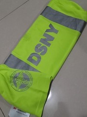 VTG DSNY NYC SANITATION NEW YORK CITY WORK SAFETY SHIRT VEST UNIFORM MTA NYPD