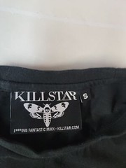 KILLSTAR ~ Gothic T-Shirt “Spring, Fall, Summer Winter, Colours Black” Size S #W