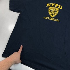 NYPD New Your Police Department Dark Blue Casual T-Shirt Men’s Size 2XL