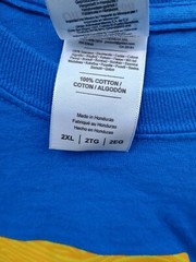 Louisiana Fishermen Graphic Print Blue Long Sleeve 2xl t-Shirt