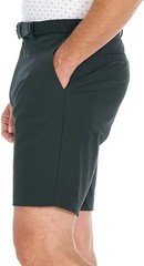 Greg Norman Men’s Stretch Flat Front Lightweight Short – 4-Way 30, Black