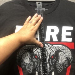 Mens XL Million Dolla Dollar Motive Streetwear Black RARE Elephant T Shirt
