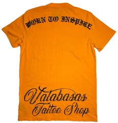 NWT Valabasas Vintage Tattoo Embelleshed Love Heart Inspire Tee Shirt Men’s S