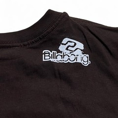 Billabong Brown Vintage Men’s Logo Splash T-shirt, Large