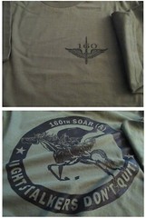 160th NIGHT STALKERS SOAR Spec OPS Aviation T-Shirt Large Military US Military 1