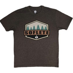 Soflete T Shirt Tactical Fitness Workout Training Brown Short Sleeve Men’s XL
