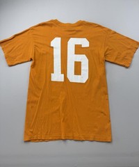 Vintage Tennessee Optimist Shirt Mens Large Orange 16 Jersey Tee Football USA