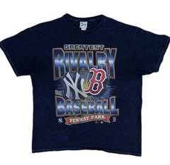 47 Brand Vintage Tubular RED SOX / YANKEES Greatest Rivalry in Baseball Shirt XL