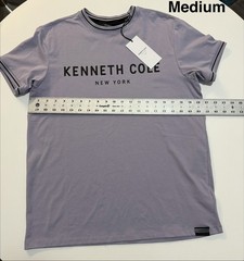 Kenneth Cole Men’s Crew Neck Short Sleeve T-Shirt KT9G07LDAP Sizes M – L