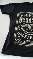 DUCK DYNASTYMENS BLACK Family DUCKAHOLIC LARGE TShirt 100 Proof NEW W/STICKER