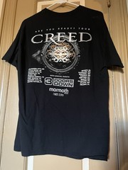 Creed Are You Ready? Tour 2024 Music T-Shirt Size Medium