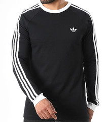 NEW MEN’S ADIDAS ORIGINALS CALIFORNIA TREFOIL LONG SLEEVE SHIRT~SIZE XL~ KE3546
