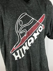 HINANO Tahiti SHIRT 2XL Dont Splash.. Paddle Gray 2-Sided RARE