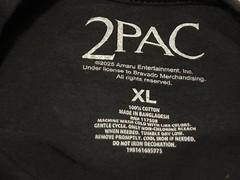 2025 2pac Tupac Shakur “3 photos” T-Shirt – Men’s XL – Hip-Hop/Rap NEW