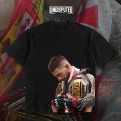 Ilia Topuria “DOUBLE CHAMPION” Collection Heavy Cotton T-shirt UFC