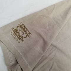 Tiki’s Grill & Bar Hawaiian T-Shirt Men’s Size XL Beige Short Sleeve Crew Neck