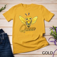 Queen Bee Crown Honey Bee Hive Gift T-Shirt Unisex T-shirt