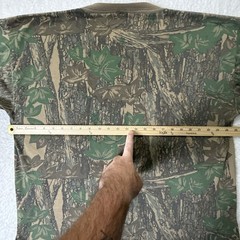 VTG Ace Sportswear Trebark Camo Pocket T Shirt XXL Camoflage Made in USA