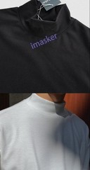 Winter Half-high Collar T Shirt for Men Fashion Long Sleeve T Shirts Men