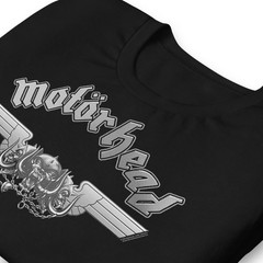 Motorhead Steel Logo Officially Licensed Mens T Shirt Black