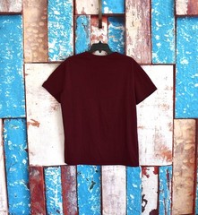 Men’s Goodfellow T-shirt Short Sleeve Crew Neck Lyndale Tee LARGE Burgundy