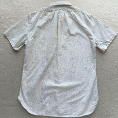 Louis Vuitton Monogram All Over Print White S/S Dress Shirt Size XXL France