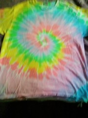 tye dyed t shirt large New Unisex