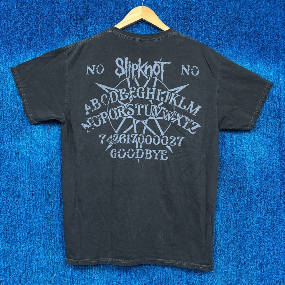 Slipknot Ouija Spirit Board Barcode Groove Metal Band Tee L