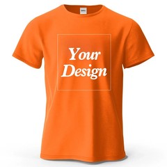 Custom T-Shirt Personalized Photo Logo Text Print 100% Cotton Premium Gift