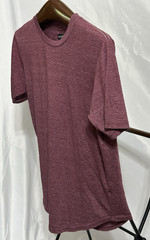 Goodlife Shirt Mens M Pale Mauve Crewneck Curved Hem Tri Blend Soft Casual Tee