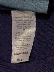 2006 The MTV Store Purple & Yellow T-Shirt Size M/OS Unused